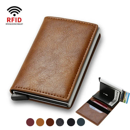 Luxury Secure Card Holder Wallet Unisex