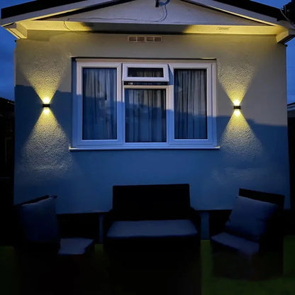 SolarWall™ – Solar LED Wall Light | Automatic, Waterproof, and Economical