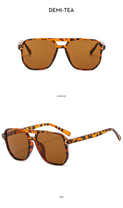 Vintage Retro Sunglasses for Women – Thick Frame, UV Protection & Free UK Shipping