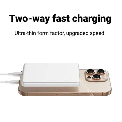 MagSafe PowerBank 5000mAh – Wireless Charging with Built-In Stand