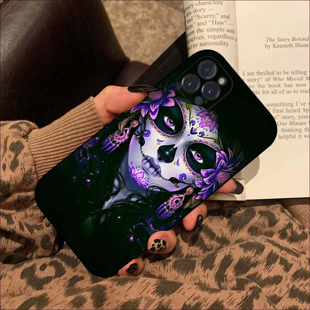 Catrina Skull Mexicana iPhone Case