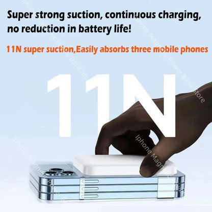 MagSafe PowerBank 5000mAh – Wireless Charging with Built-In Stand