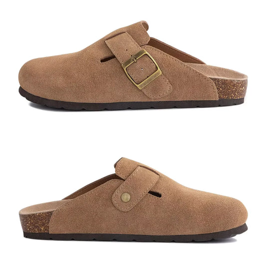 AmazingComfort™ – Suede Clogs with Premium Style & Comfort