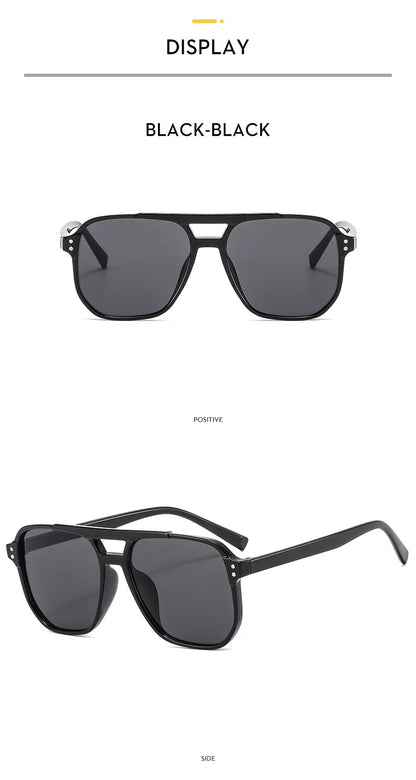 Vintage Retro Sunglasses for Women – Thick Frame, UV Protection & Free UK Shipping