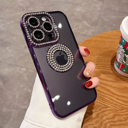 iPhone Case With Rhinestones - Strass