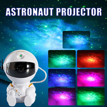 PROJETOR ASTRONAUTA INFANTIL LED