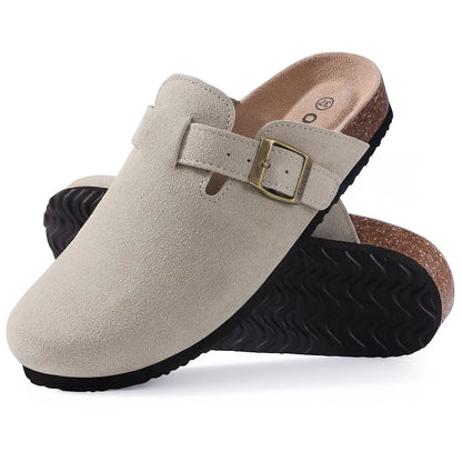 AmazingComfort™ – Suede Clogs with Premium Style & Comfort