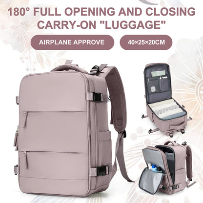 Backpack Ryanair 40x20x25,Vacuum Packaged Travel Backpack Short-Trip Rucksack