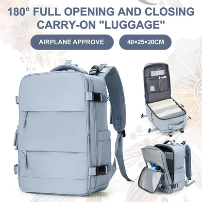 Backpack Ryanair 40x20x25,Vacuum Packaged Travel Backpack Short-Trip Rucksack