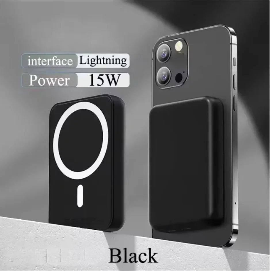 MagSafe PowerBank 5000mAh – Wireless Charging with Built-In Stand