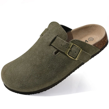 AmazingComfort™ – Suede Clogs with Premium Style & Comfort
