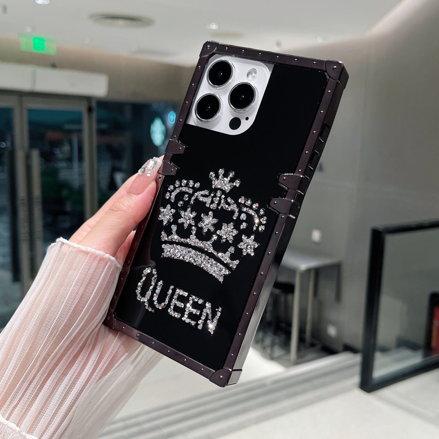 Queen Mirror iPhone Case