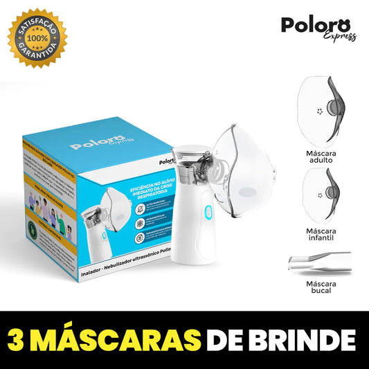 Inalador Nebulizador Pollo® - Portátil e Ultra Silencioso