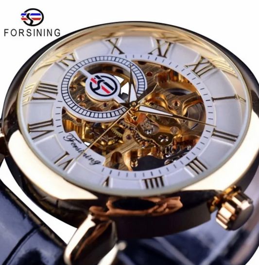 Relógio masculino de marca de luxo Forsining