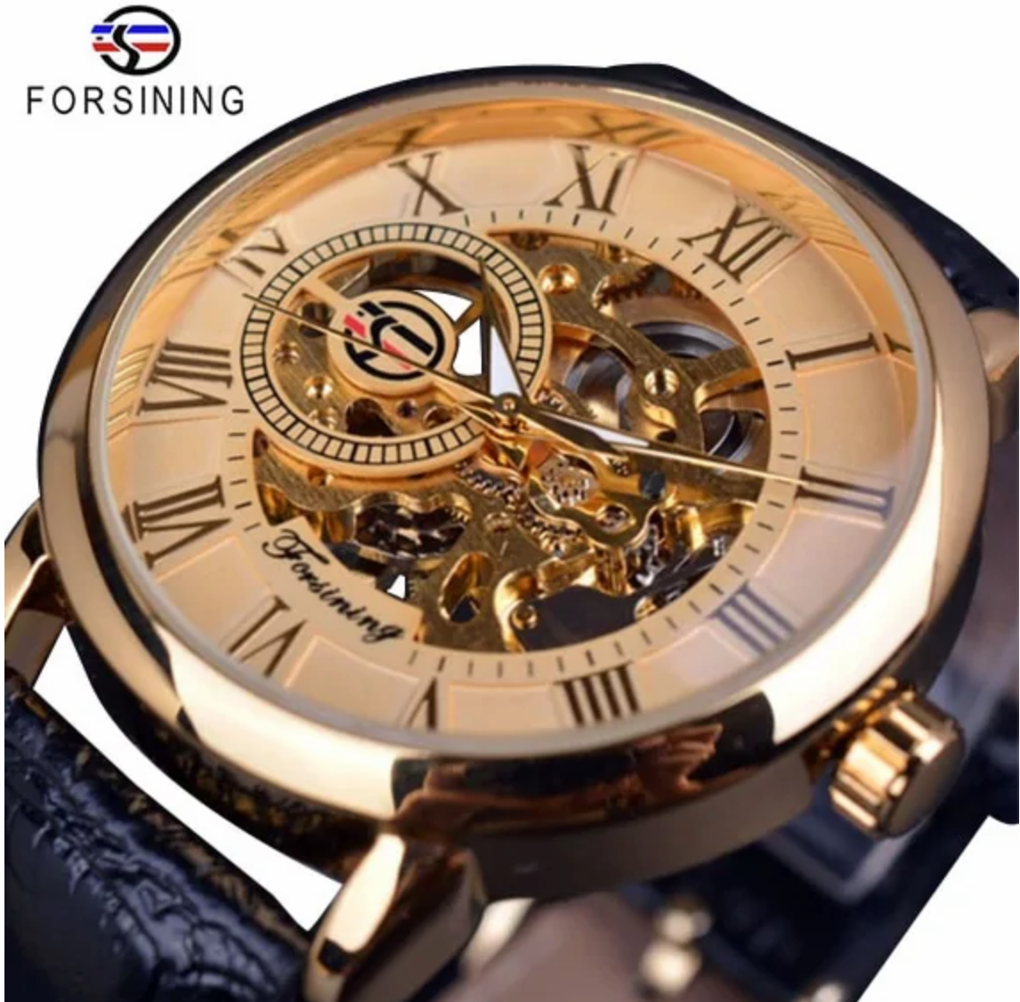 Relógio masculino de marca de luxo Forsining