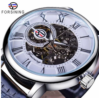 Relógio masculino de marca de luxo Forsining